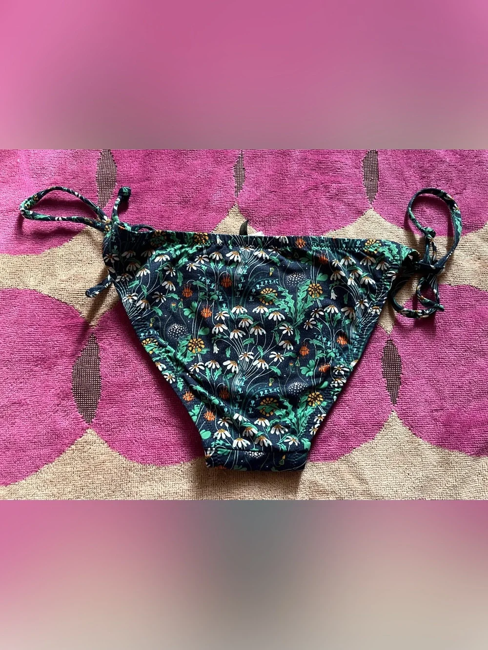 J.Crew Hipster String Bikini Bottom in Liberty® London Floral Fabric